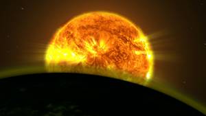 cette-illustration-montre-la-lumiere-d-une-etoile-illuminant-l-atmosphere-d-une-planete_64021_w300