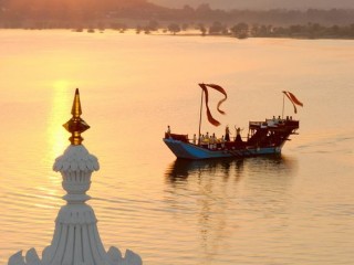 Lake Palace Hotel Sunset