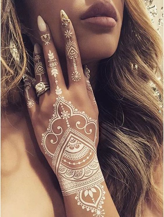 white-henna