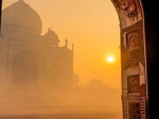 Taj Mahal Sunrise