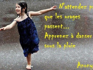 danser sous la pluie