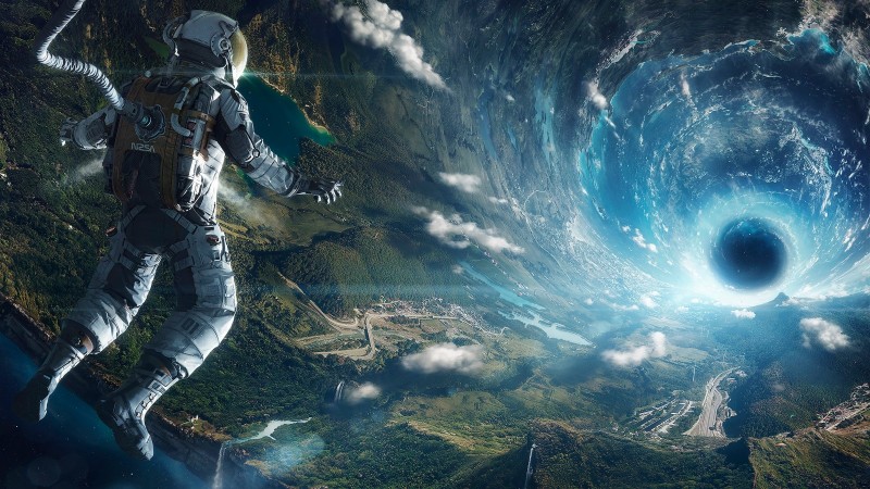 artificial_gravity_digital_art_astronaut_landscape_clouds_nature_lake_forest-208435