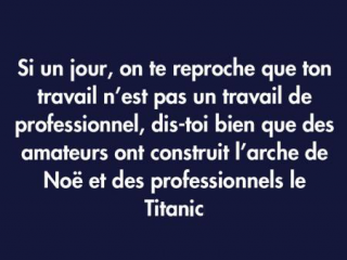 arche de Noe et Titanic