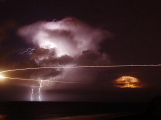 extraordinaire ciel d'orage