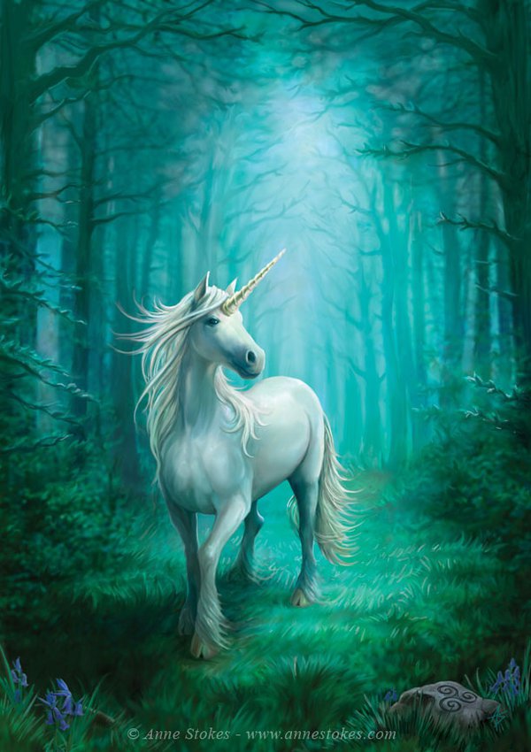 unicorn-forest