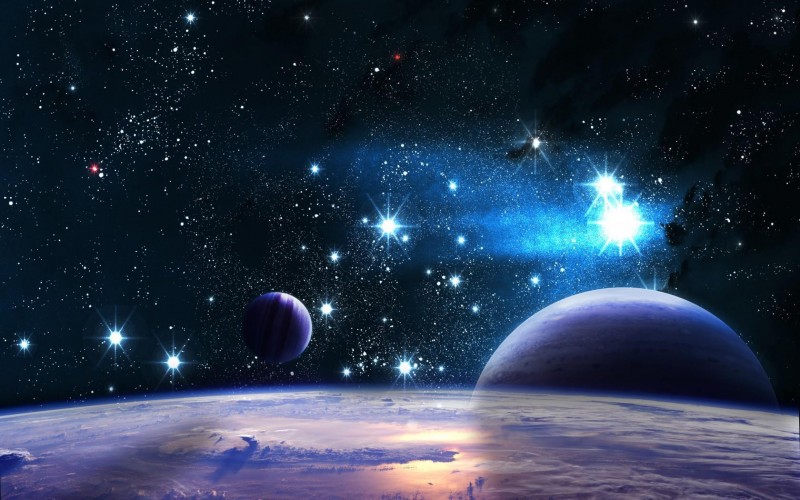 sky-universe-stars-planet-light-satellite-orbit
