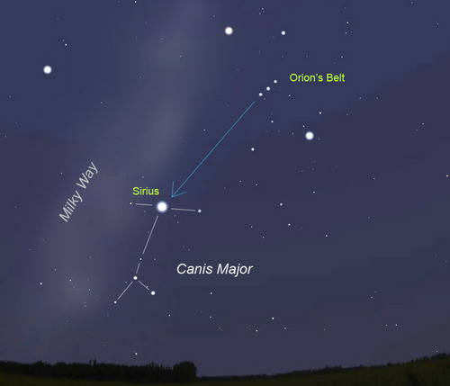 sirius-orion-belt