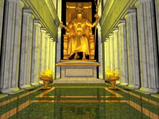 Ancient Repsesentation of Golden Statue