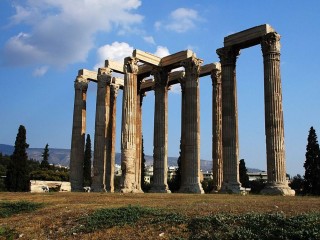 zeus temple athens greece